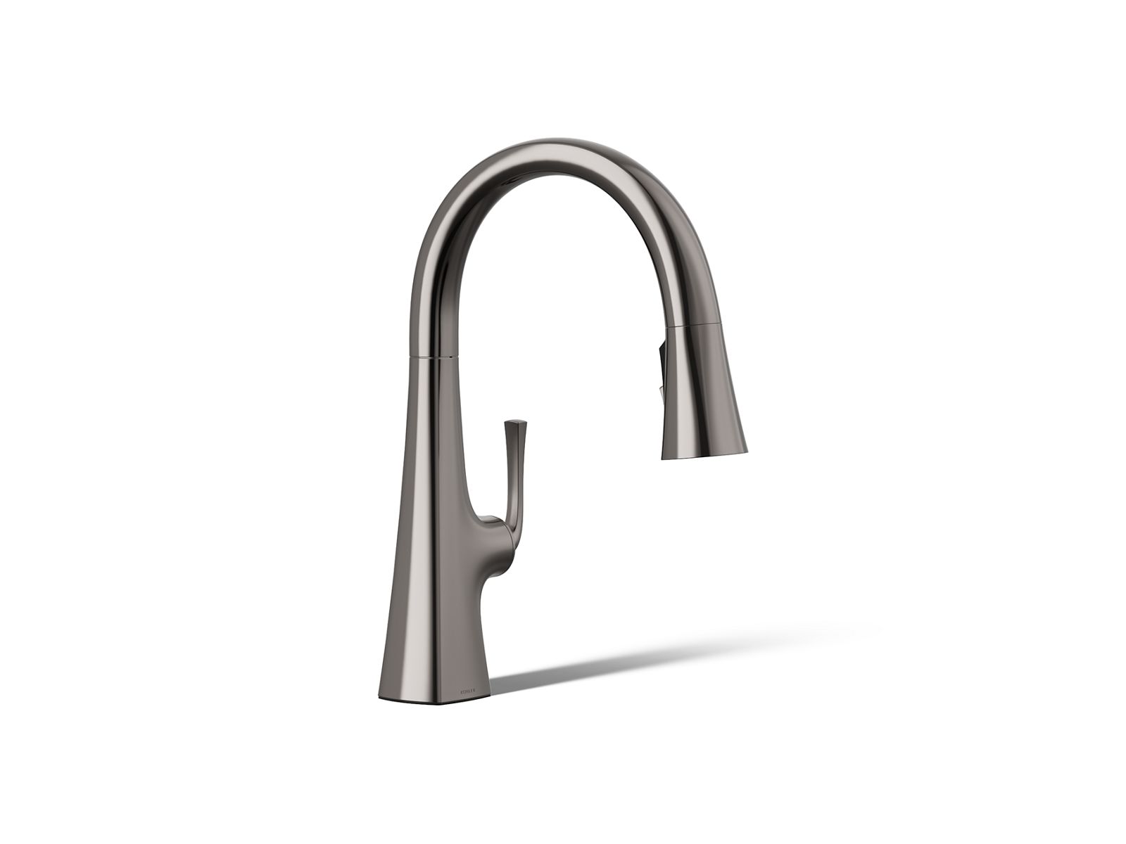 Graze Pull-down kitchen sink faucet with three-function sprayhead - K-22063-TT