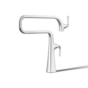 Graze Deck-mount pot filler - K-22067-CP