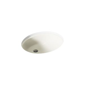 Caxton 19-1/4" oval undermount bathroom sink - K-2210-N-96