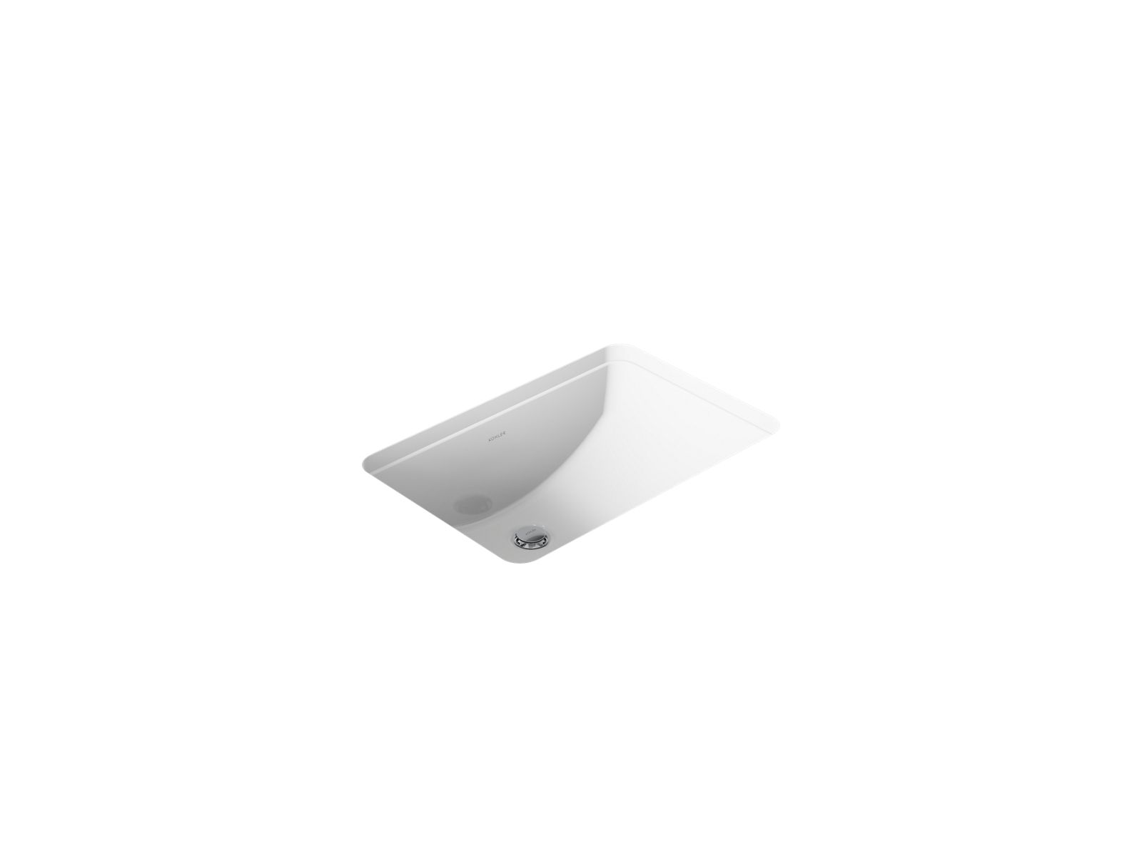 Ladena 21" rectangular undermount bathroom sink - K-2214-0