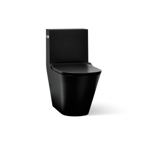 Brazn One-piece compact elongated toilet with skirted trapway, dual-flush - K-22378-HB1