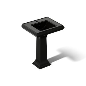 Memoirs Classic 24-1/4" rectangular pedestal bathroom sink - K-2238-1-7