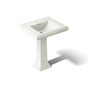 Memoirs Classic 27-1/4" rectangular pedestal bathroom sink - K-2258-1-NY