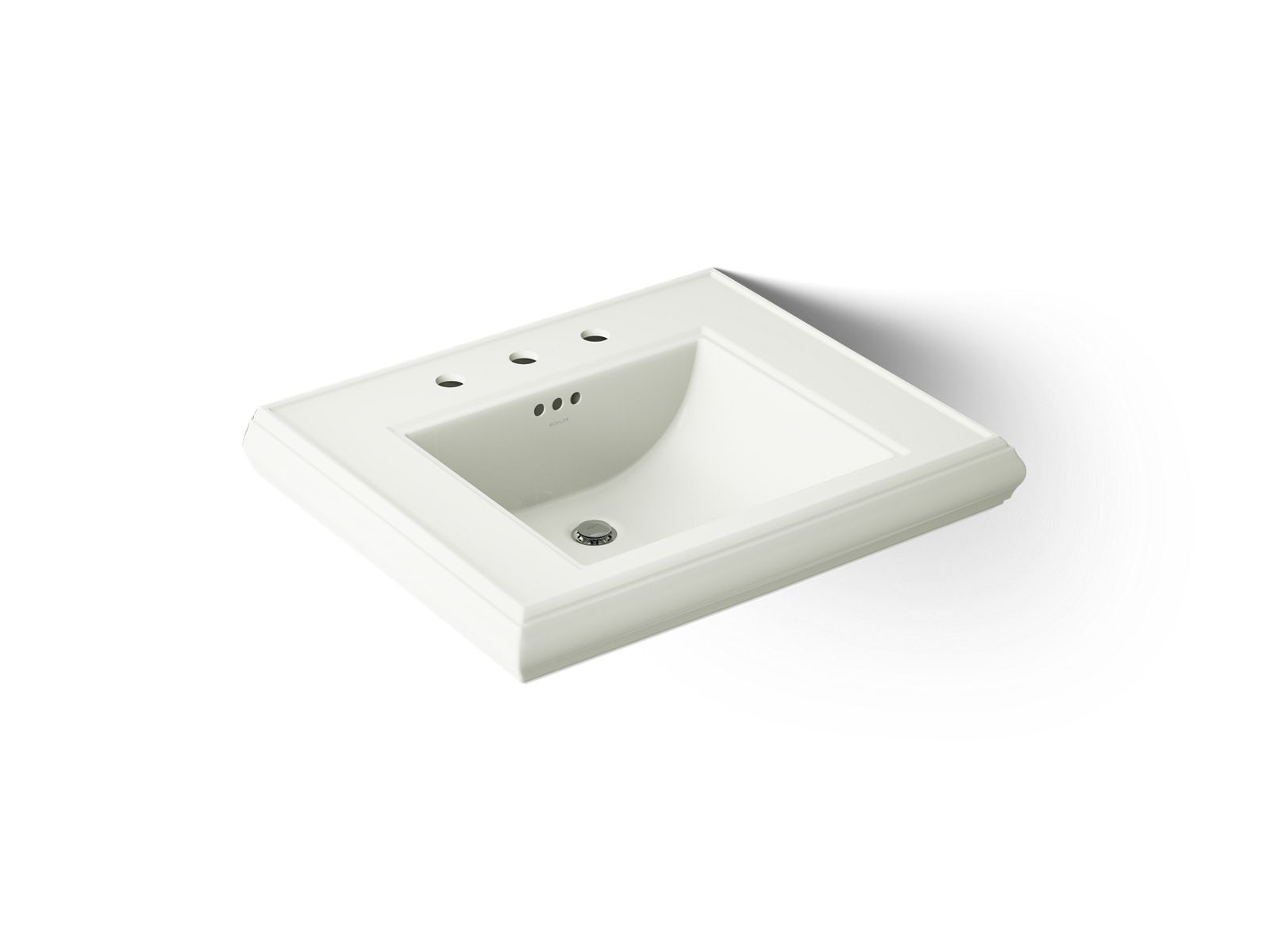 Memoirs Pedestal/console table bathroom sink basin with 8" widespread faucet holes - K-2259-8-NY