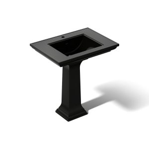 Memoirs Stately 30-3/4" rectangular pedestal bathroom sink - K-2268-1-7