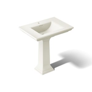 Memoirs Stately 30-3/4" rectangular pedestal bathroom sink - K-2268-1-96