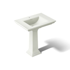 Memoirs Stately 30-3/4" rectangular pedestal bathroom sink - K-2268-1-NY