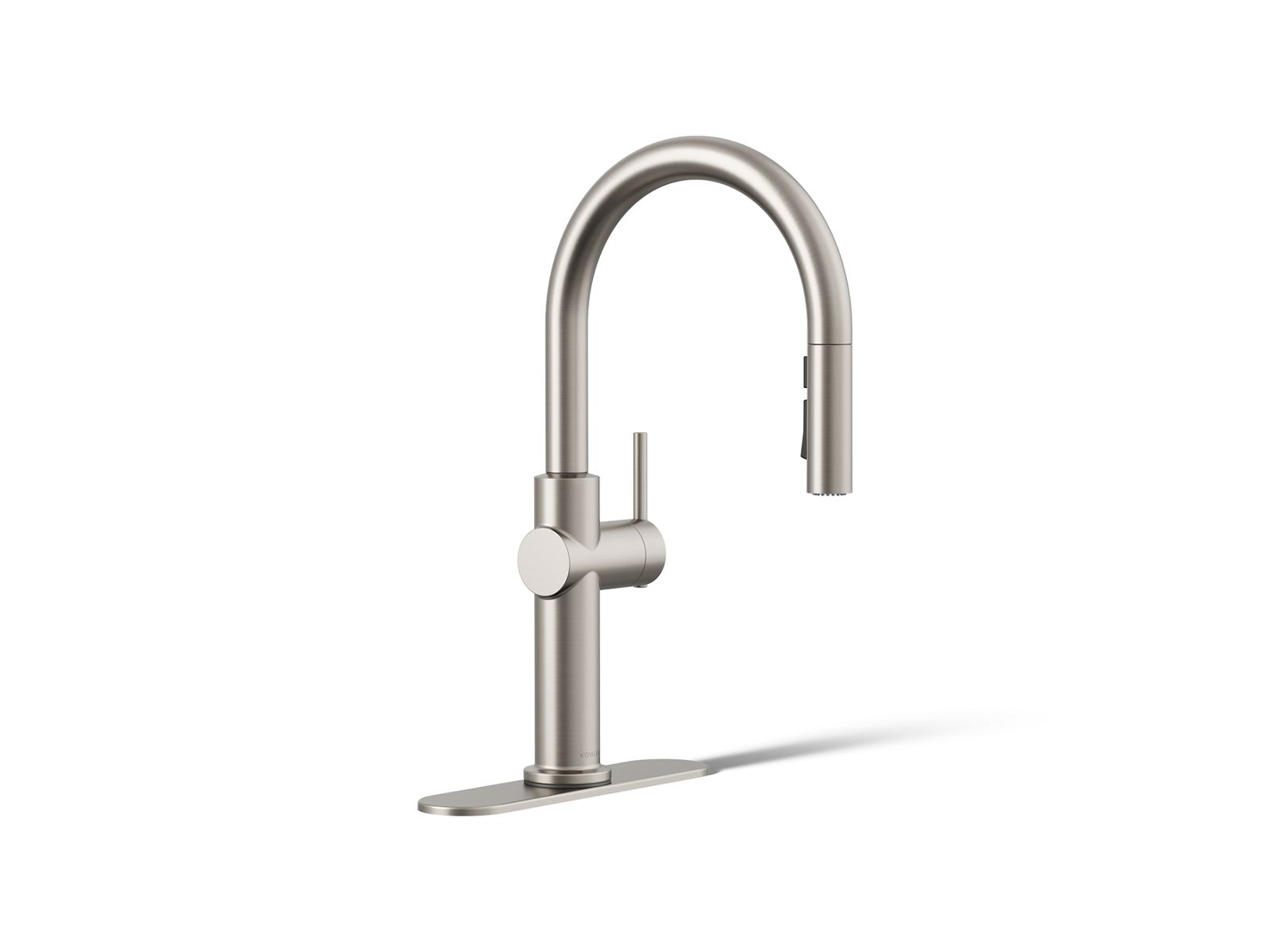 Crue Pull-down kitchen sink faucet with three-function sprayhead - K-22972-VS