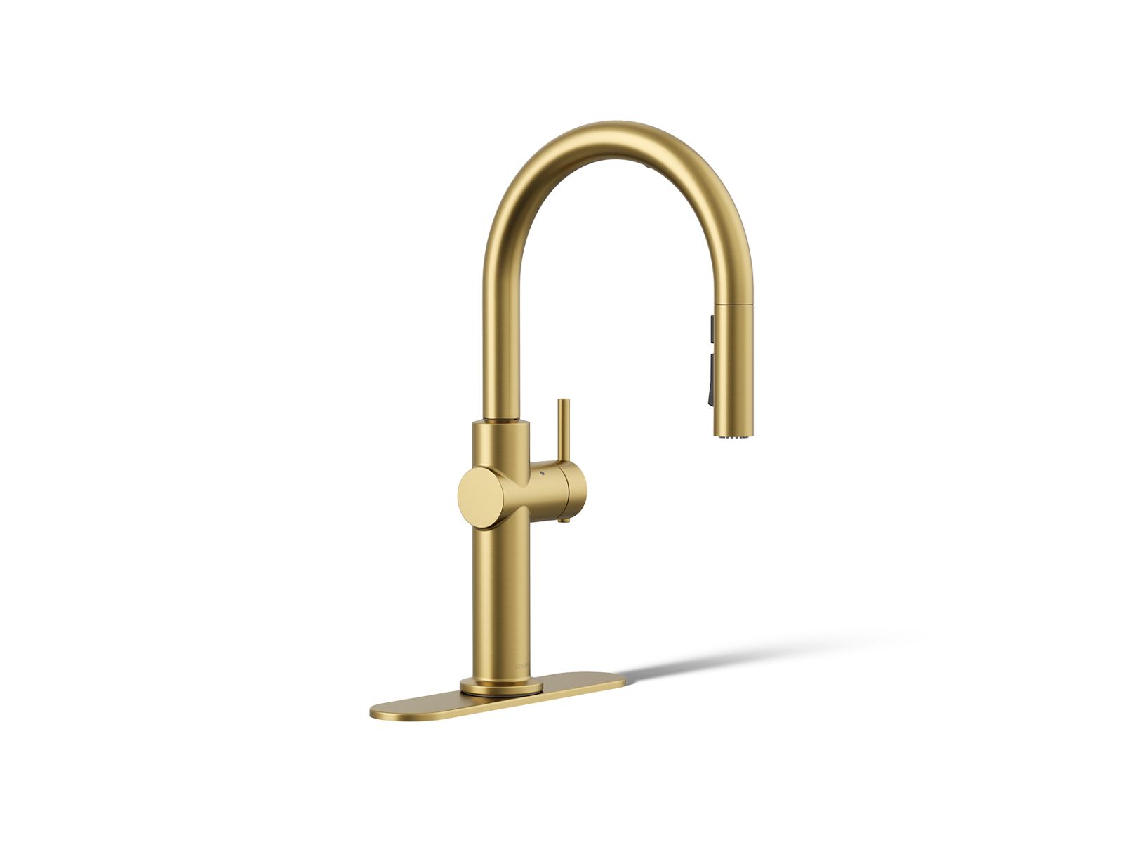 Crue Touchless pull-down kitchen sink faucet with three-function sprayhead - K-22974-2MB