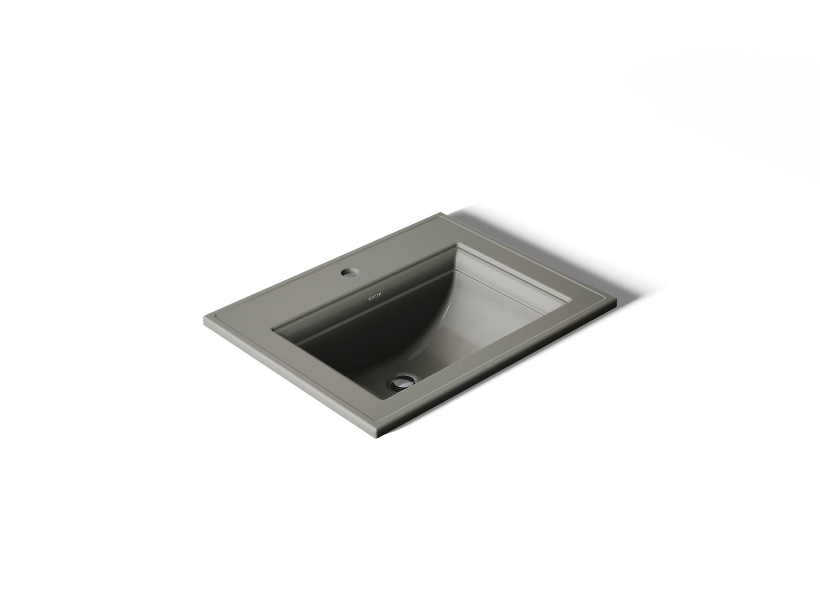 Memoirs Stately 22-3/4" rectangular drop-in bathroom sink - K-2337-1-58