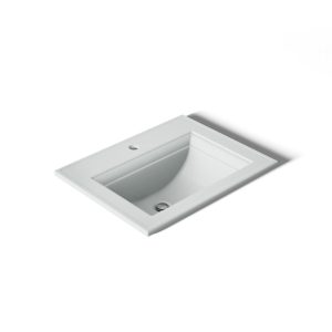 Memoirs Stately 22-3/4" rectangular drop-in bathroom sink - K-2337-1-95