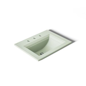 Memoirs Stately 22-3/4" rectangular drop-in bathroom sink - K-2337-8-42