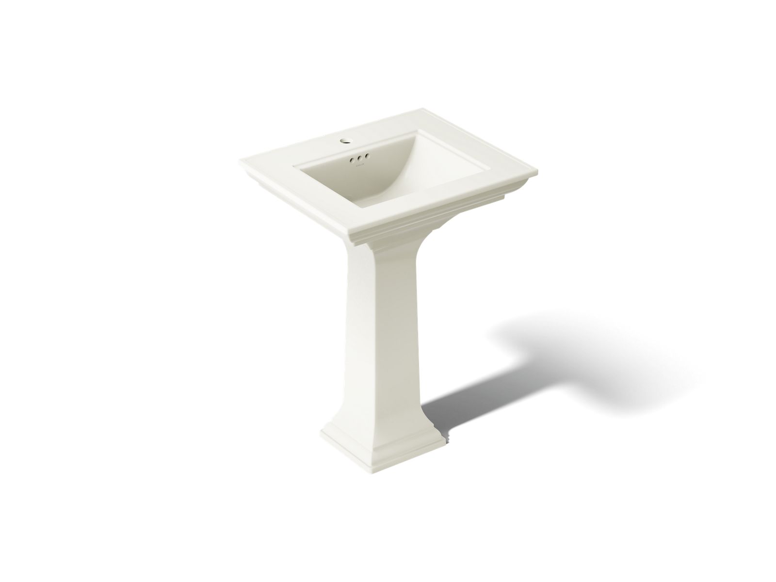 Memoirs Stately 25" rectangular pedestal bathroom sink - K-2344-1-96