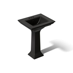 Memoirs Stately 25" rectangular pedestal bathroom sink - K-2344-4-7