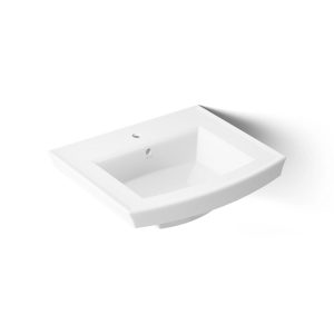 Archer 24" rectangular pedestal bathroom sink - K-2358-1-0