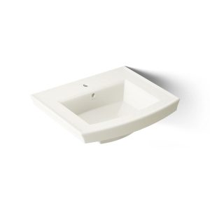 Archer 24" rectangular pedestal bathroom sink - K-2358-1-96