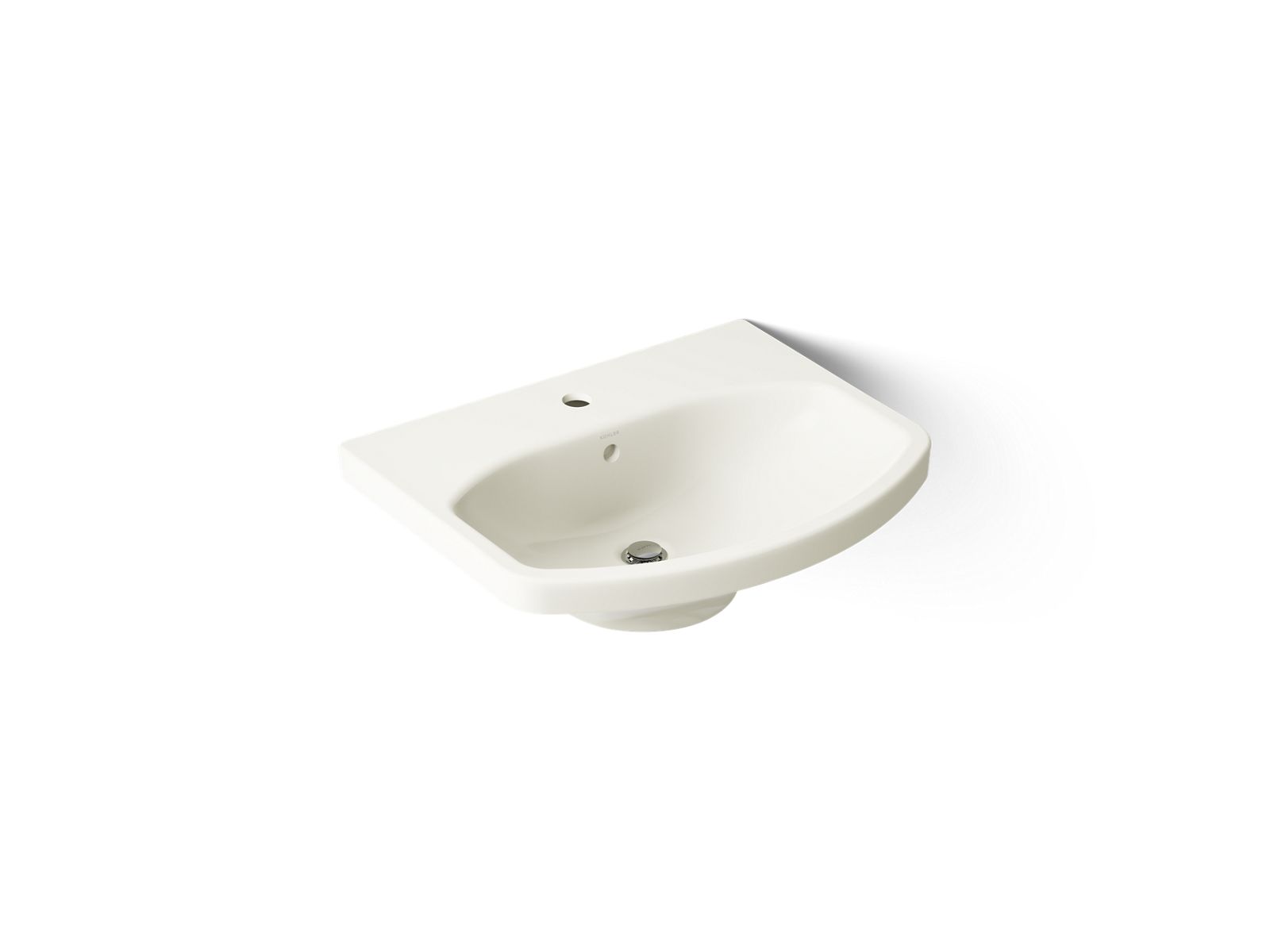 Cimarron 22-3/4" rectangular pedestal bathroom sink - K-2363-1-96