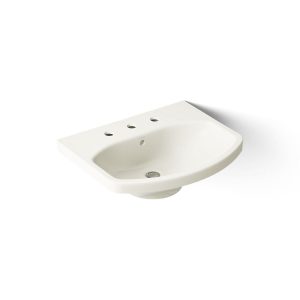 Cimarron 22-3/4" rectangular pedestal bathroom sink - K-2363-8-96