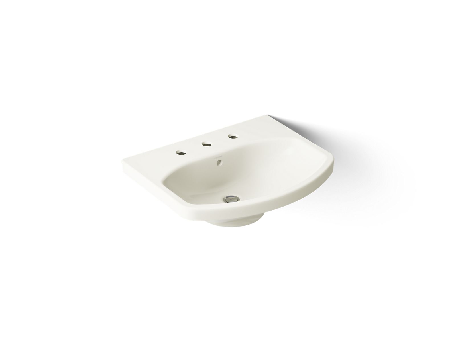 Cimarron 22-3/4" rectangular pedestal bathroom sink - K-2363-8-96