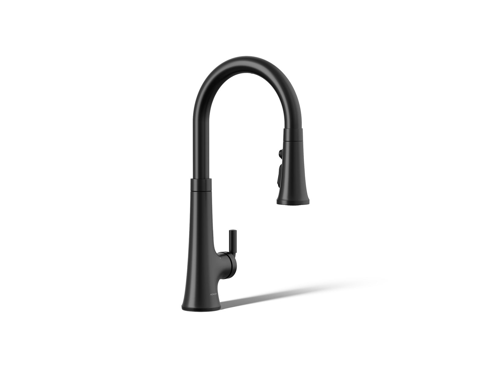 Tone Touchless pull-down kitchen sink faucet with KOHLER Konnect and three-function sprayhead - K-23766-WB-BL
