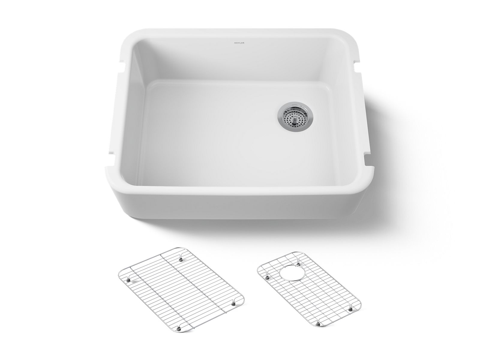 Ironridge 28" undermount single-bowl farmhouse kitchen sink - K-25766-0
