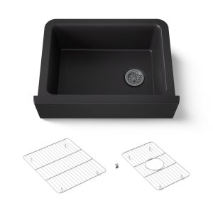 Cairn 29-11/16" undermount single-bowl farmhouse kitchen sink - K-25787-CM1