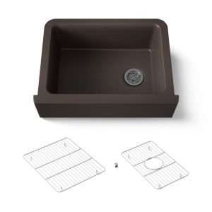 Cairn 29-11/16" undermount single-bowl farmhouse kitchen sink - K-25787-CM2