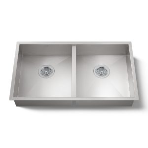 Vault 32" undermount double-bowl kitchen sink - K-25940-NA