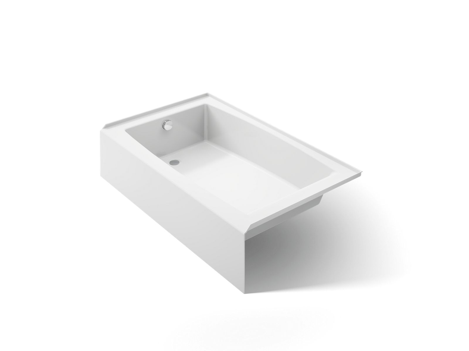Entity 60" x 36" alcove bath with left drain - K-26107-LA-0