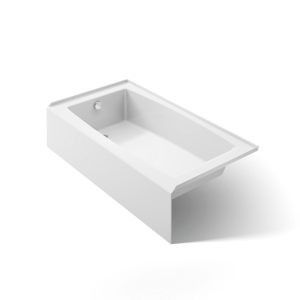 Entity 60" x 32" alcove bath with left drain - K-26108-LA-0
