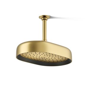 Statement Oblong 12" single-function rainhead, 2.5 gpm - K-26293-2MB