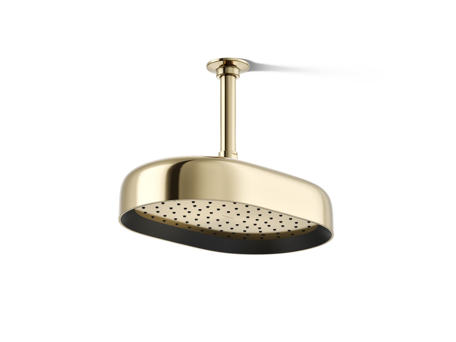 Statement Oblong 12" single-function rainhead, 1.75 gpm - K-26293-G-AF