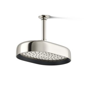 Statement Oblong 12" single-function rainhead, 1.75 gpm - K-26293-G-SN