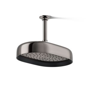 Statement Oblong 12" single-function rainhead, 2.5 gpm - K-26293-TT