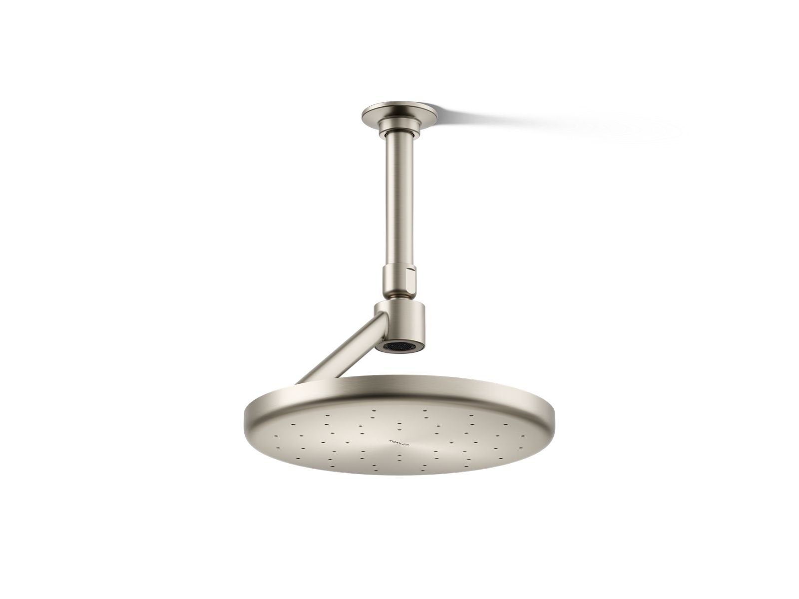 Statement Open Rain iconic round 9" single-function rainhead, 1.75 gpm - K-26301-G-BN