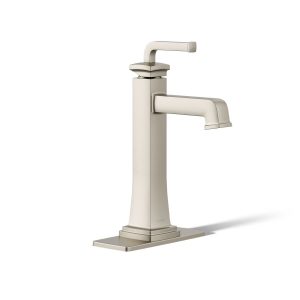 Riff Tall single-handle bathroom sink faucet, 1.2 gpm - K-26430-4-BN