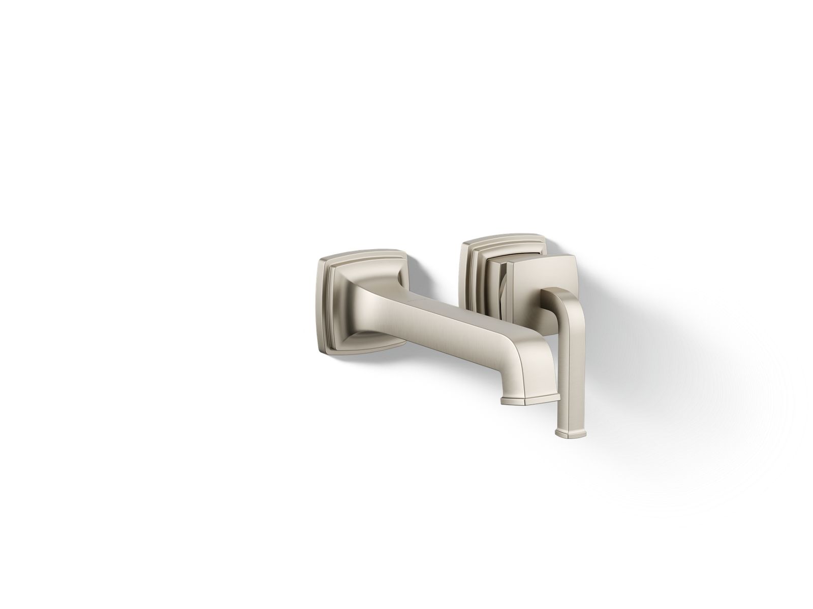 Riff Wall-mount single-handle bathroom sink faucet, 1.2 gpm - K-26431-4-BN