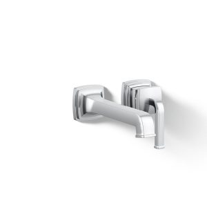 Riff Wall-mount single-handle bathroom sink faucet, 1.2 gpm - K-26431-4-CP