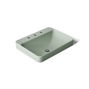 Vox 23" rectangular vessel bathroom sink - K-2660-8-42