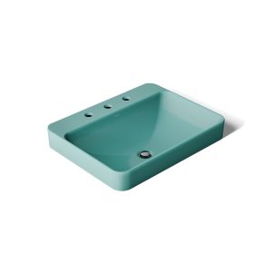Vox 23" rectangular vessel bathroom sink - K-2660-8-H15