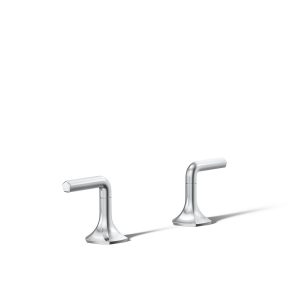 Occasion Deck-mount bath faucet handles with Lever design - K-27018-4-CP