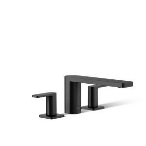 Parallel Deck-mount bath faucet - K-27121-4-BL