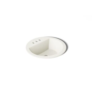 Bryant 19" round drop-in bathroom sink - K-2714-4-96