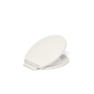 Glissade ReadyLatch Quiet-Close round-front toilet seat - K-27332-96
