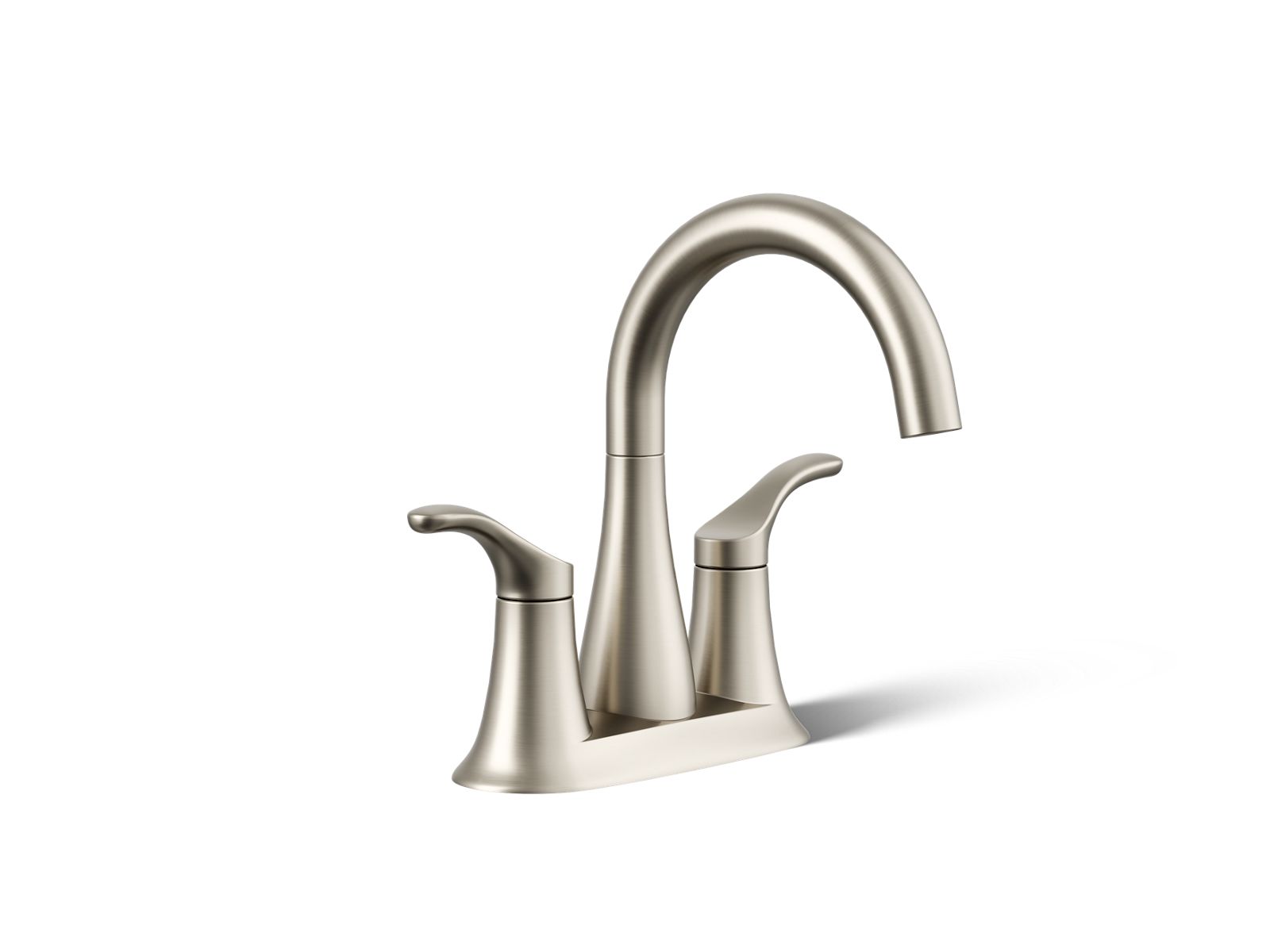 Simplice Centerset bathroom sink faucet, 1.2 gpm - K-27388-4-BN