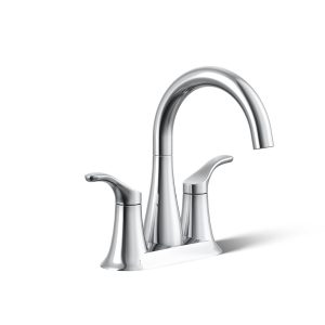 Simplice Centerset bathroom sink faucet, 0.5 gpm - K-27388-4N-CP