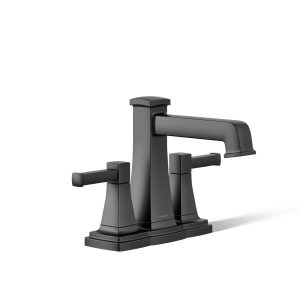 Riff Centerset bathroom sink faucet, 0.5 gpm - K-27398-4N-BL