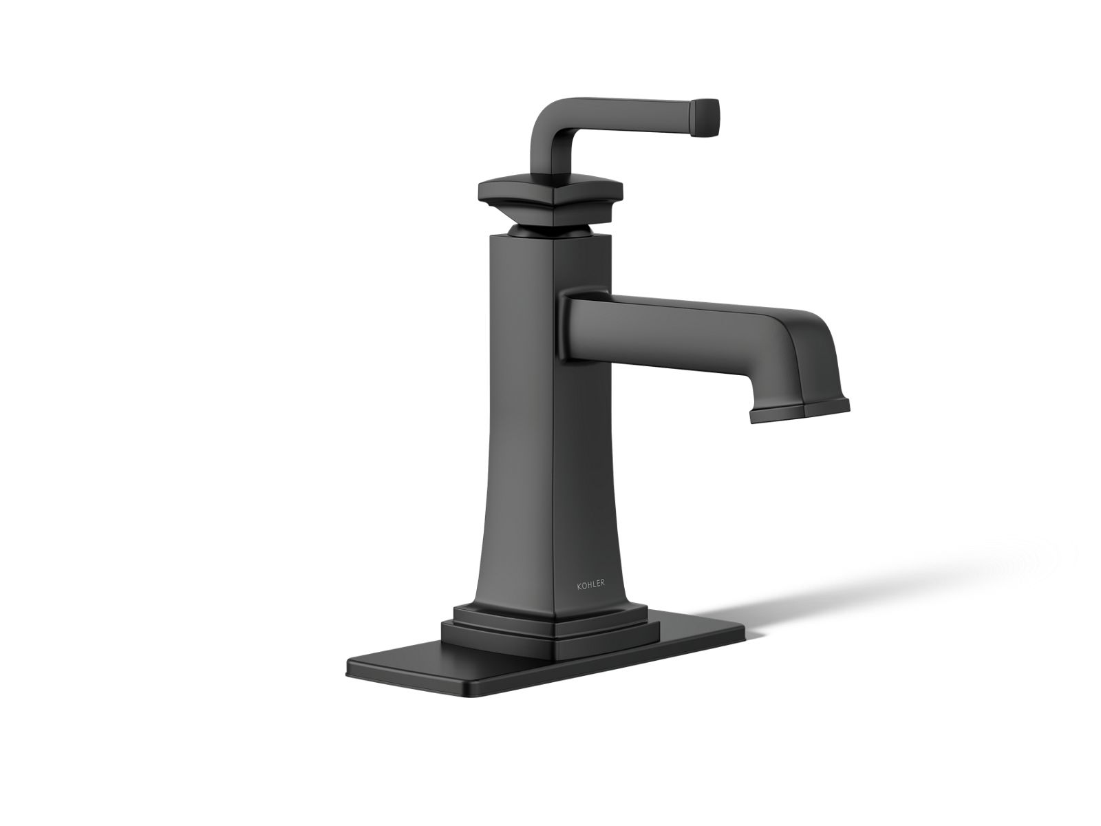Riff Single-handle bathroom sink faucet, 0.5 gpm - K-27400-4N-BL