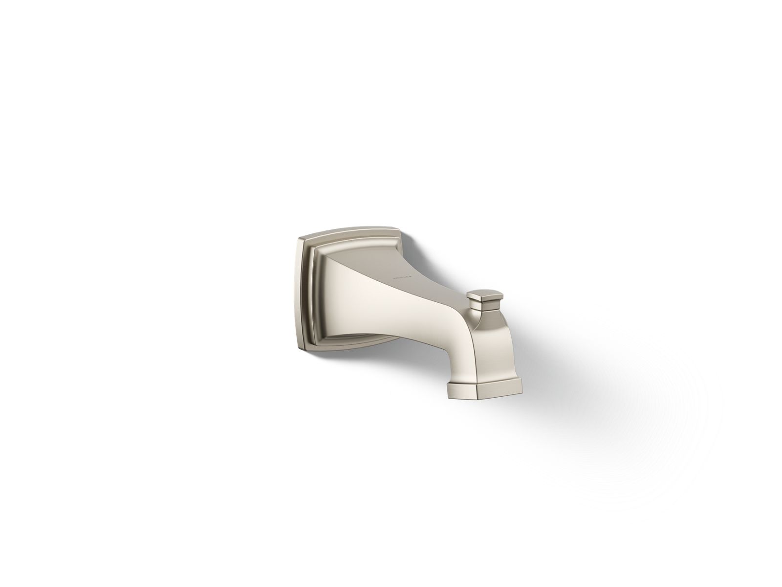 Riff Wall-mount bath spout with diverter - K-27406-BN