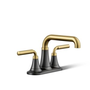 Tone Centerset bathroom sink faucet, 0.5 gpm - K-27414-4N-BMB